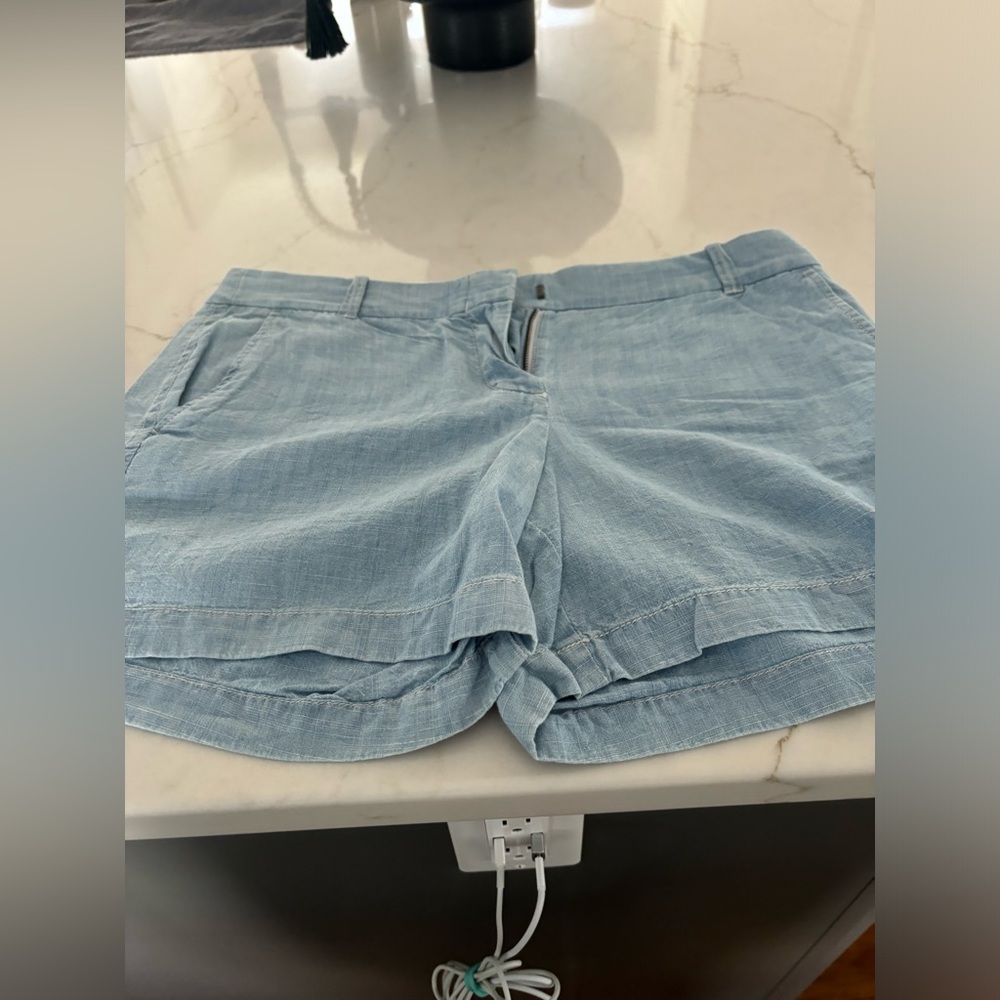 Chambray shorts. Excellent condition.